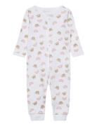 Nbfnightsuit Zip Orchid Pink Teddy Noos Pyjama Sie Jumpsuit Haalari Wh...