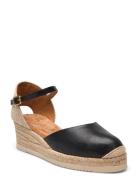 Cisca24Rk Matalat Sandaalit Espadrillot Black UNISA