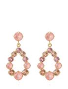 Mini Delia Earrings Korvakoru Korut Pink Caroline Svedbom