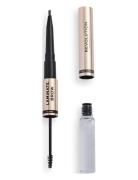 Revolution Laminate Brow Dark Brown Kulmakynä Meikki Brown Makeup Revo...