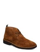 Suede-Talan Chukka-Bo-Csl Desert-kengät Nauhakengät Brown Polo Ralph L...