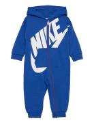 Nkn All Day Play Coverall Pitkähihainen Body Blue Nike