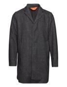 Slhhagen W Coat B Villakangastakki Pitkä Takki Grey Selected Homme