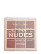 Revolution Ultimate Nudes Eyeshadow Palette Medium Luomiväri Paletti M...