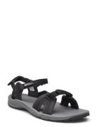 Lakewood Ride Sandal W Matalapohjaiset Sandaalit Black Jack Wolfskin