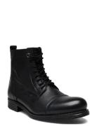 Jfwshaun Leather Boot Sn Nyörisaappaat Black Jack & J S