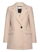 Taylahiw Blazer Coat Ohut Pitkä Takki Beige InWear