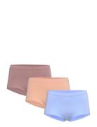 Brief Sally Brief High Seamle Alushousut Brief Tangat Blue Lindex