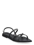 Ellye_Sandal_Nalg Matalapohjaiset Sandaalit Black HUGO