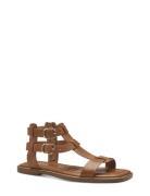 Women Sandals Matalapohjaiset Sandaalit Brown Tamaris