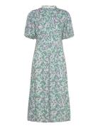 Ruth Long Dress Polvipituinen Mekko Green Noella