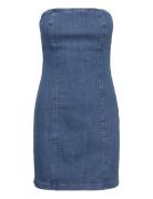 Ivy-Chelsea Tupe Denim Dress Lyhyt Mekko Blue IVY Copenhagen