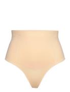 Absolute Sculpt Shaping_Thong Stringit Alusvaatteet Beige Dorina