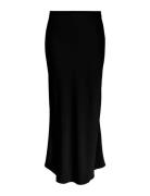 Yaspella Hw Maxi Skirt S. Noos Polvipituinen Hame Black YAS