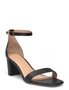 Burnished Calf-Logan-Sn-Hes Korolliset Sandaalit Black Lauren Ralph La...