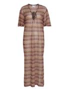 Vimarlee 3/4 Kaftan/Ef Rantavaatteet Brown Vila