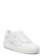 Jennifer - Lace Up S Matalavartiset Sneakerit Tennarit White DKNY