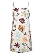 Holiday Motifs Mini Dress Lyhyt Mekko Beige Rip Curl