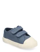 Velcro Fastening Sneakers Matalavartiset Sneakerit Tennarit Blue Mango