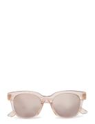 Resin Frame Sunglasses Aurinkolasit Pink Mango