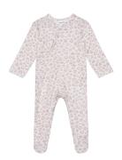 Baby Print Full Bodysuit Pitkähihainen Body Grey Gugguu