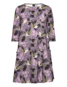 Jenni Dress Bud Lyhyt Mekko Purple Martinex