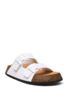 Sl Noelle 24 Pu Leather Matalapohjaiset Sandaalit White Scholl