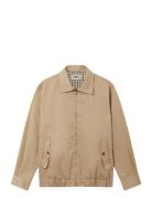 Harrington Jacket Ohut Takki Beige Pompeii