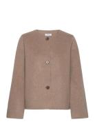 Edna Jacket Villakangastakki Beige Marville Road