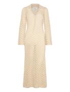 Emilia Dress Maksimekko Juhlamekko Beige MAUD