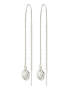 Jola Recycled Long Chain Earrings Korvakoru Korut Silver Pilgrim