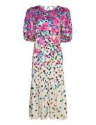 Marley Dress Polvipituinen Mekko Pink Fabienne Chapot