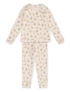 Eluna Homewear Set Pyjamasetti Pyjama Cream That's Mine