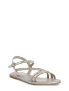 Women Sandals Matalapohjaiset Sandaalit Silver Tamaris