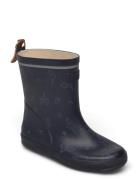 Basic Wellies W. Aop Kumisaappaat Blue CeLaVi