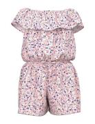 Nmfvinaya Ss Playsuit F Jumpsuit Haalari Multi/patterned Name It