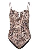 Elsacras Swimsuit Uimapuku Uima-asut Brown Cras