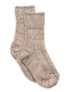 Cotton Rib Tights Sukat Beige Mp Denmark