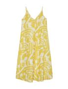 Woven Dresses Polvipituinen Mekko Yellow Marc O'Polo