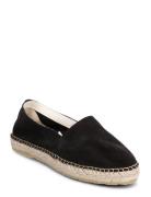 Slfhella Suede Espadrilles Matalat Sandaalit Espadrillot Black Selecte...