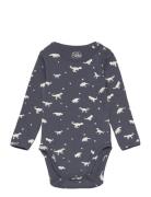 Body Bodies Long-sleeved Navy Sofie Schnoor Baby And Kids