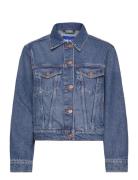 Anouk_B Farkkutakki Denimtakki Blue HUGO BLUE