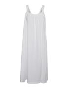 Vmgili Detailed Singlet Dress Wvn Ga Polvipituinen Mekko White Vero Mo...