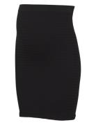 Mlkarmen Seamless Abk Skirt Hw A. Noos Polvipituinen Hame Black Mamali...