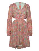 Rosita Dress Lyhyt Mekko Pink Malina