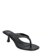 Kitten Heel Sandals Korolliset Sandaalit Black Mango