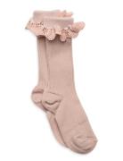 Lisa Socks - Lace Sukat Pink Mp Denmark