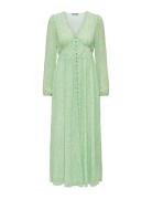 Onlamanda L/S Long Dress Ex Ptm Maksimekko Juhlamekko Green ONLY