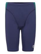 Boy's Arena Starfish Swim Jammer Navy-Turquoise M Uimashortsit Navy Ar...