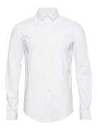 Cfpalle Slim Fit Shirt Tops Shirts Casual White Casual Friday